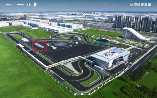 ultimo caso aziendale circa The Wheel Identifier of Hengliang Tech Installed at BYD All-Terrain Racing Center