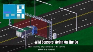Sensori WIM: peso accurato del veicolo in movimento